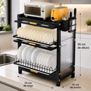 Escurridor Multifuncional Completo de Acero Inoxidable y Tapas de Vidrio +REGALO: Kit de Utensilios de Cocina